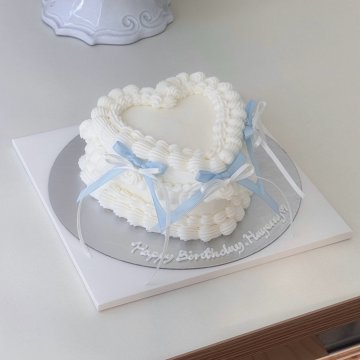 빈티지 리본 케이크 Vintage Ribbon cake