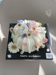 생화가득 실타래케이크 4