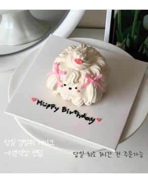 미니 갱얼쥐 케이크