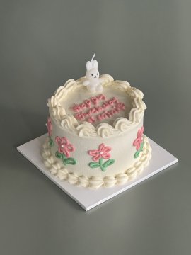 Bunny Blossom Cake