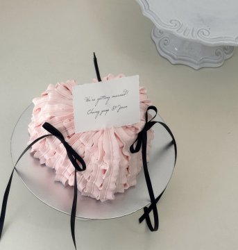 발렛 케이크 ballet cake (pink)