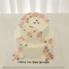 2단_꽃케이크 2