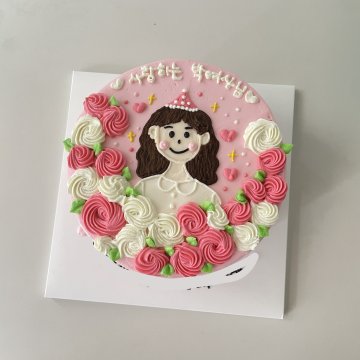 사랑하는 여사님 케이크