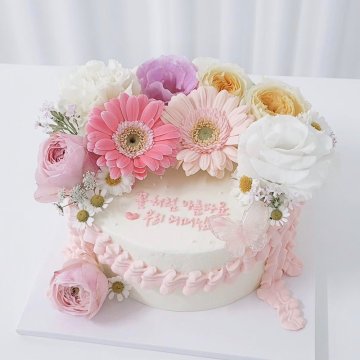 생화케이크
