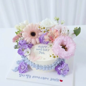 생화케이크
