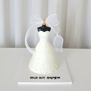 웨딩드레스케이크👰(New)