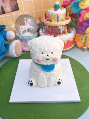 강아지케이크 1