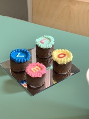 mirror plate cake 4