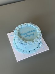리본 앤 진주 빈티지 케이크 2
