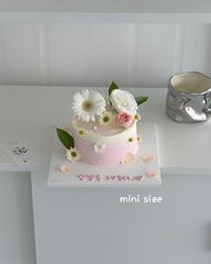중간생화 케이크 3