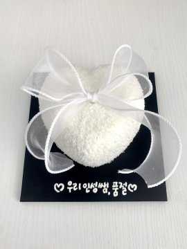 코코넛 통통 리본 케이크