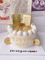 골드바 케이크 1