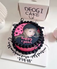 리본 포토 케이크🎀 1